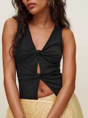 Reformation Tefi Knit Top, NEW